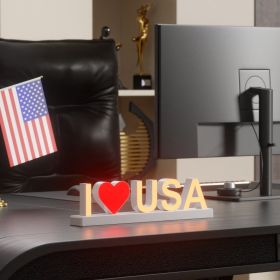 LED Light Letters, Magnetic Sign with Touch Dimmer, Party & Home Décor